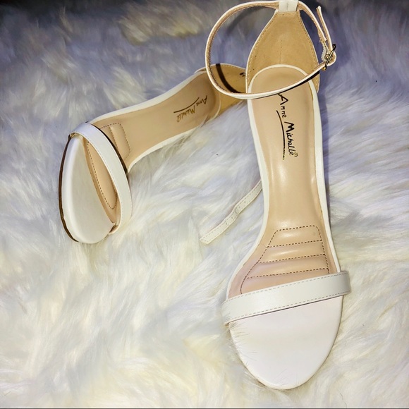 Simplistic Classic White Sandals - Picture 2 of 5